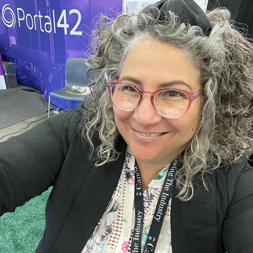 Founder Jenny Germano, on the road in Detroit Michigan 2022